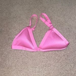 Pink oneone bikini top size xl